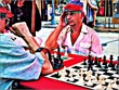 Chess Player, W. Hollywood Street Fair, 8.19.01