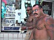 Muscle Guys, W. Hollywood Street Fair, 8.19.01